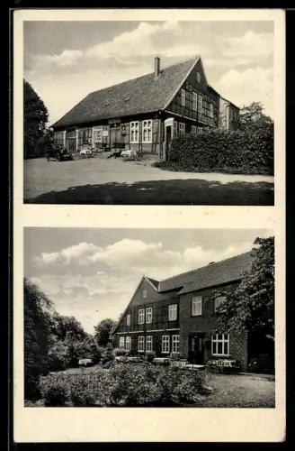 AK Oberbauerschaft, Ansichten des Gasthof Westenfeld