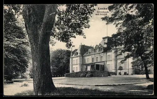 AK Wandlitz, Schloss Lanke mit Schlosspark