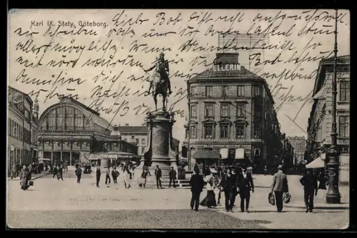 AK Göteborg, Karl IX. Staty