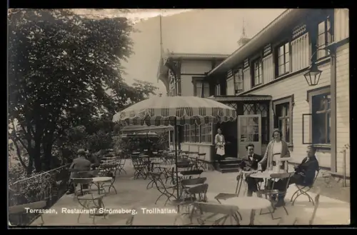 AK Trollhättan, Restaurant Strömsberg, Terrassen