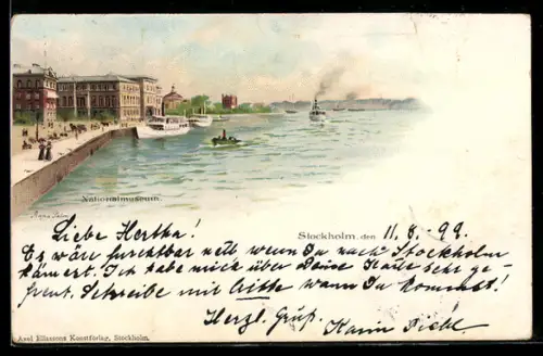 Lithographie Stockholm, Nationalmuseum