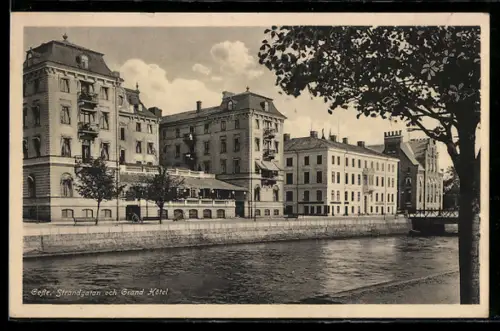 AK Gefle, Strandgatan och Grand Hotel