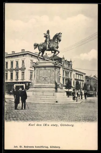 AK Göteborg, Karl den IX:s staty