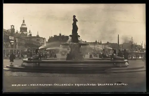 AK Helsingfors, Wallgren`s Fontän