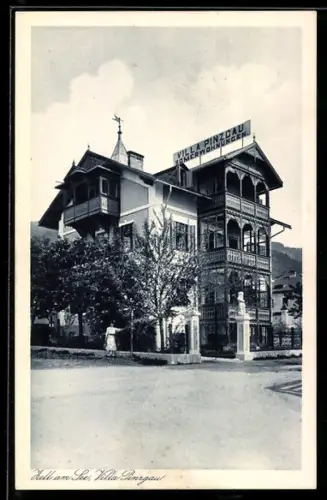AK Zell am See, Pension Villa Pinzgau, Bes. J. u. M. Heitzmann