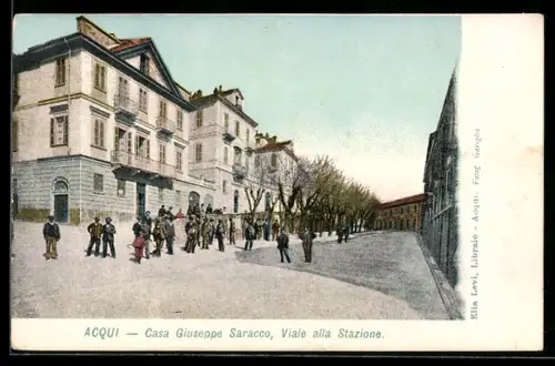 AK Acqui, Casa Giuseppe Saracco, Viale alla Stazione