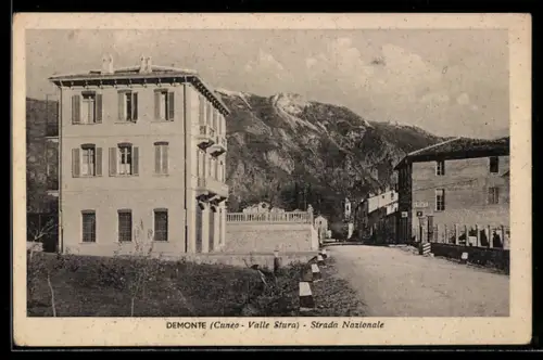 AK Demonte /Valle Stura, Strada Nazionale