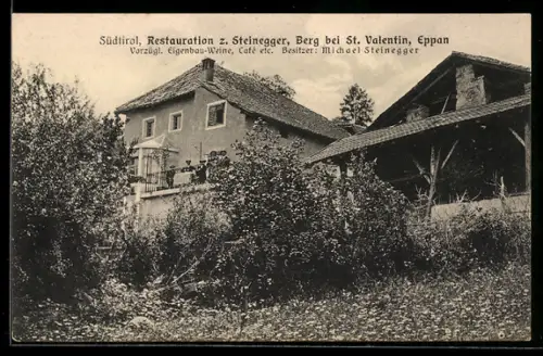 AK Berg bei St. Valentin, Restaurant zum Steinegger