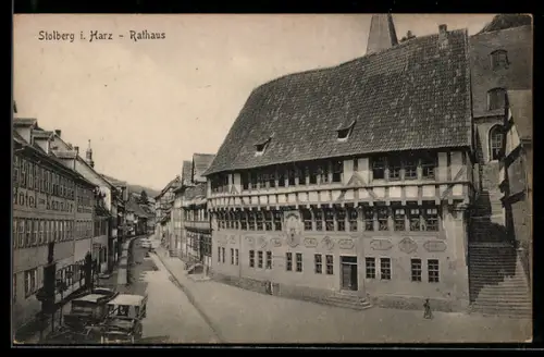 AK Stolberg i. Harz, Rathaus