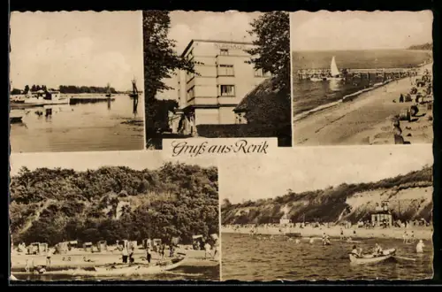 AK Rerik, Strand, Steilküste, Kurhaus