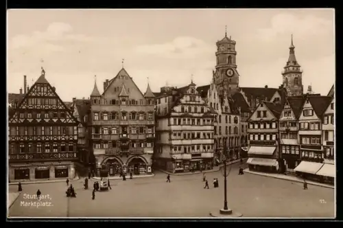 AK Stuttgart, Marktplatz