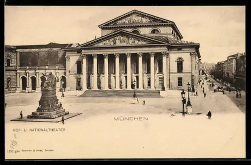 AK München, Hof- und Nationaltheater