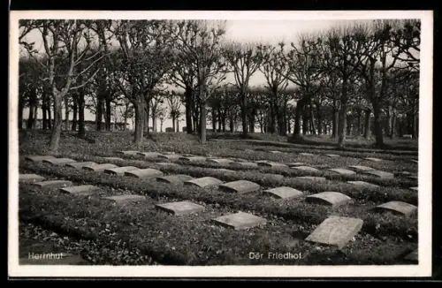 AK Herrnhut, Der Friedhof