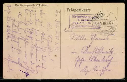 AK Köln a. Rh., Leystapel