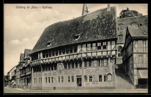 AK Stolberg im Harz, Rathaus