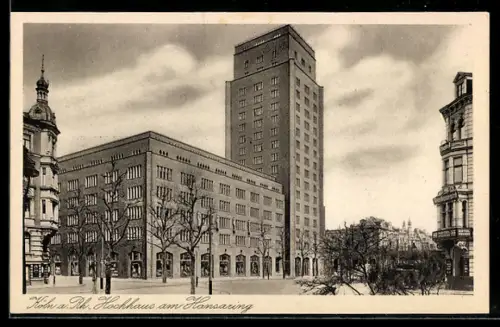 AK Köln-Neustadt, Hochhaus am Hansaring