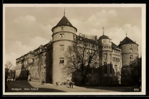 AK Stuttgart, Altes Schloss