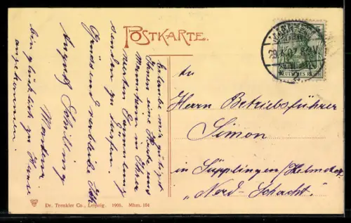 AK Mannheim, Lagerhäuser am Rhein