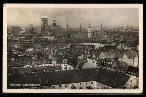 AK München, Gesamtansicht