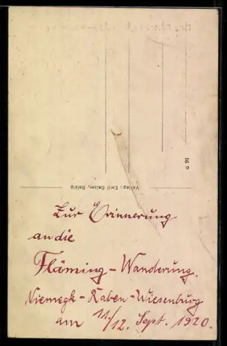 AK Rabenstein /Belzig, Burg Rabenstein, Eingang