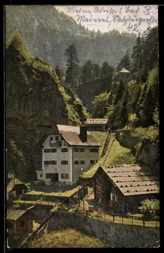 AK Bad Reichenhall, Nesselgraben