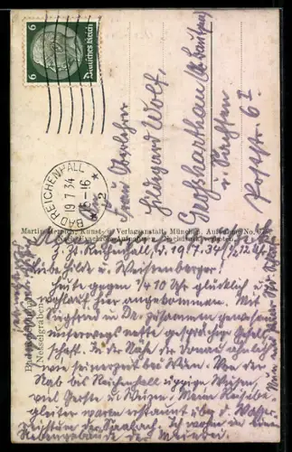 AK Bad Reichenhall, Nesselgraben