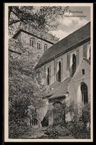 AK Havelberg, Dom-Mönchsfriedhof