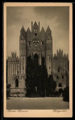 AK Chorin, Kloster, Westgiebel