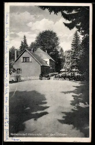 AK Viktorshöhe, Gasthaus von Paul Schillmann
