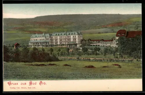 AK Bad Orb, Kurhaus und Umgebung