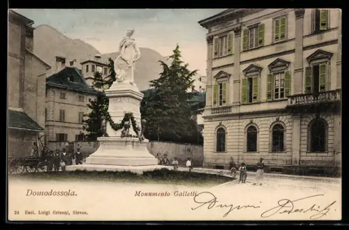 AK Domodossola, Monumento Galletti