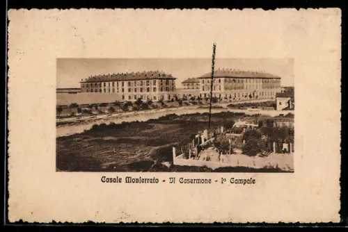 AK Casale Monferrato, Il Casermone, 1º Campale