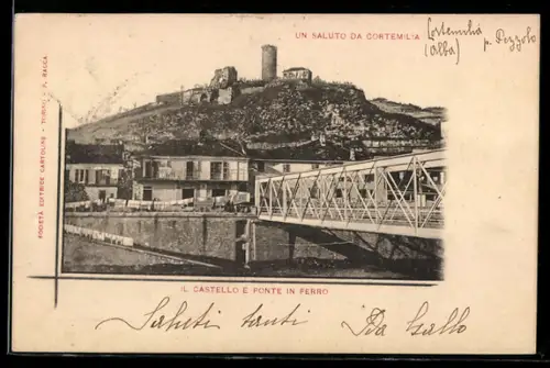 AK Cortemilia, Il castello e ponte in ferro