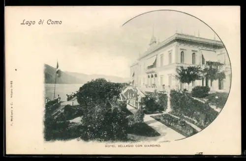 AK Bellagio /Lago di Como, Hotel Bellagio con giardino