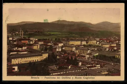 AK Brescia, Panorama dei Dintorni e Monte Guglielmo