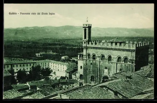 AK Gubbio, Panorama visto dal Monte Ingino