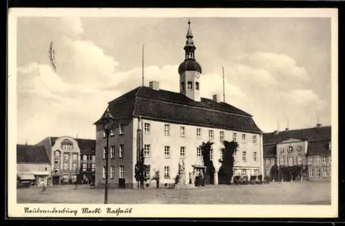 AK Neubrandenburg /Meckl., Rathaus