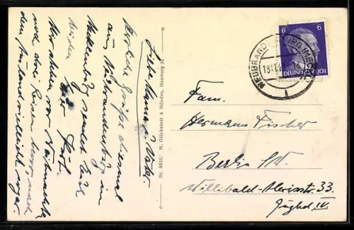 AK Neubrandenburg /Meckl., Rathaus