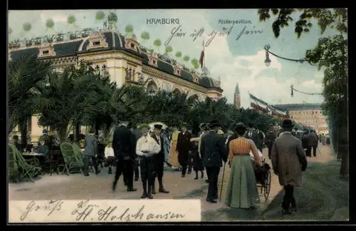 AK Hamburg-Neustadt, Alsterpavillon