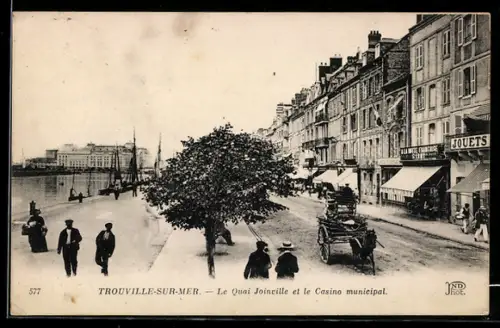 AK Trouville-sur-Mer, Le Quai joinville et le Casino municipal