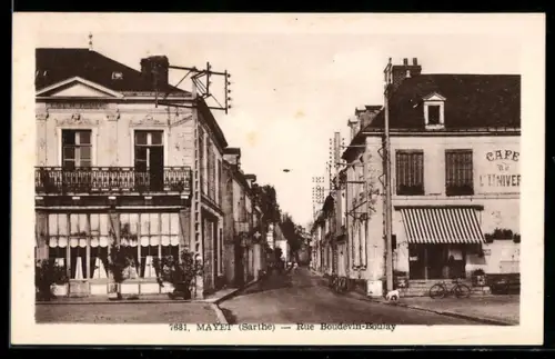 AK Mayet, Rue Boudevin-Boulay, Cafe de l`Universe