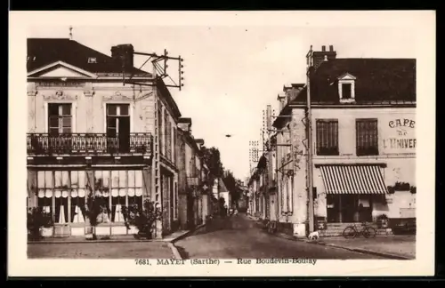 AK Mayet, Rue Boudevin-Boulay, Cafe de l`Universe