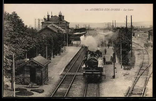 AK Andrésy, La Gare de Andrésy-Fin-d`Oise