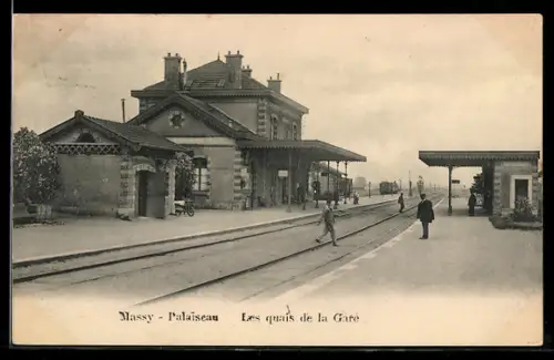 AK Massy, Les quais de la Gare Massy-Palaiseau