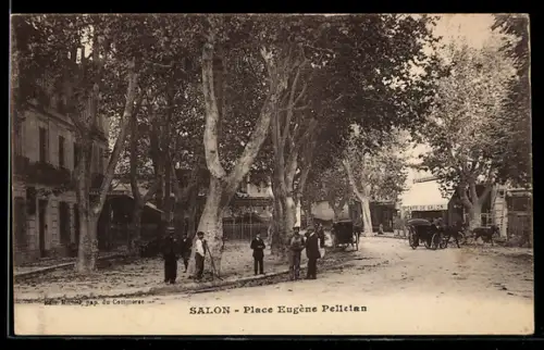 AK Salon-de-Provence, Place Eugène Pelletan