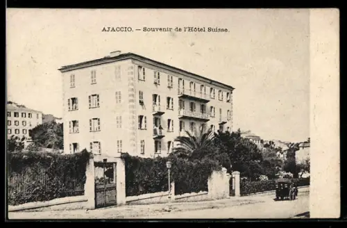 AK Ajaccio, Souvenir de l`Hôtel Suisse