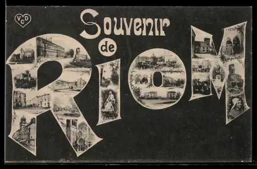 AK Riom, Différentes vues du village