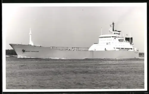 Fotografie Sowjetisches Containerschiff Inzhener Machulsky in Fahrt