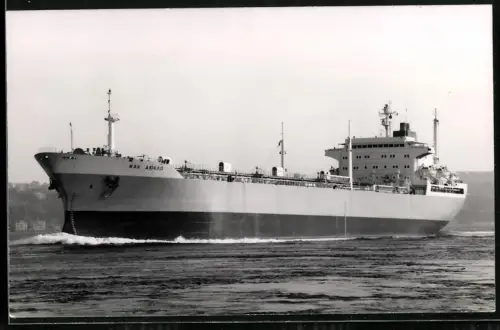 Fotografie Sowjetisches Tankschiff Jacques Duclous in Ballast fahrend