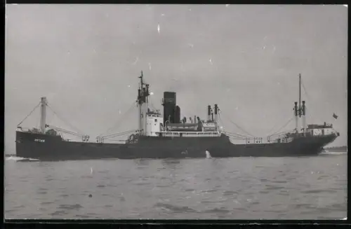Fotografie Sowjetisches Frachtschiff Irtysh von 1916 in Seitenansicht
